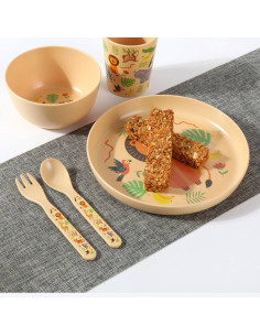 Set in RPET Kids con Bicchiere, Ciotola, Piattino e... 2