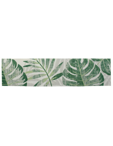 Tappeto foglie poliestere 60x240cm h.0,5cm 300...