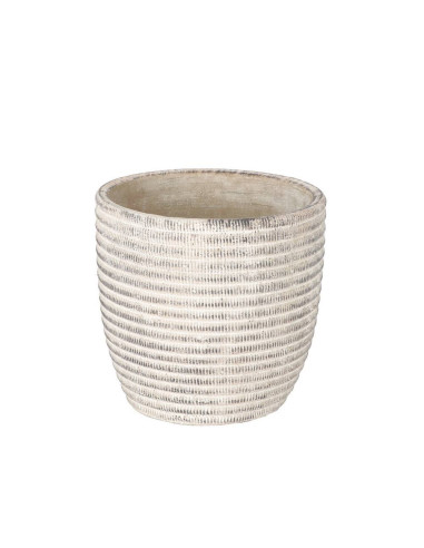 Vaso in cemento diam.18cm h.17cm