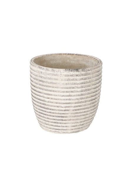 Vaso in cemento diam.18cm h.17cm