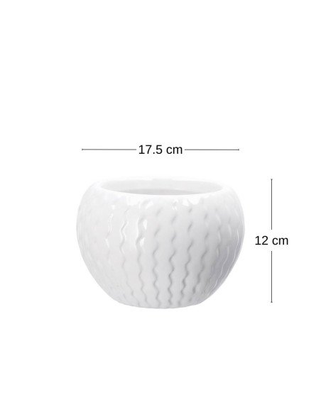 Vaso in ceramica MOULAY diam.17,5cm h.12cm