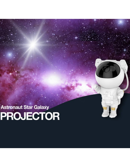 Astronauta Proiettore Galassia con telecomando