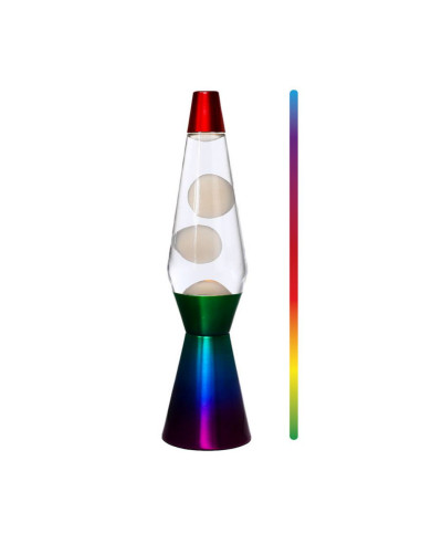 Lampada Lava LED 40 cm con Luce Cambia Colore,...