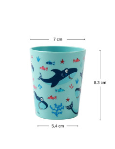 Bicchiere RPET 200 ml SHARK 2