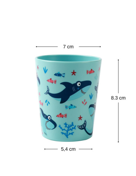Bicchiere RPET 200 ml SHARK