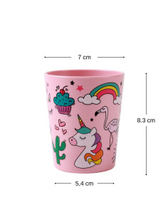 Bicchiere RPET 200 ml UNICORN 2