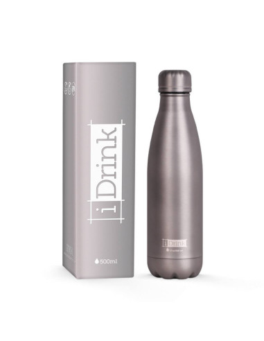 Borraccia Termica 500 ml grigio metallizato