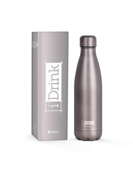 Borraccia Termica 500 ml grigio metallizato