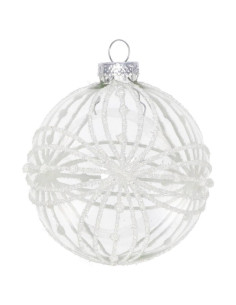 Pallina di Natale in Vetro diam.8cm 2