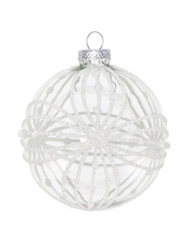 Pallina di Natale in Vetro diam.8cm