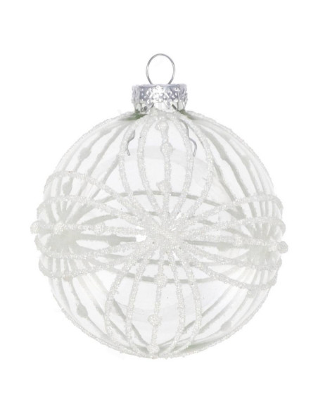 Pallina di Natale in Vetro diam.8cm