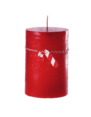 Candela cilindrica Nataliazia Brina Rossa...