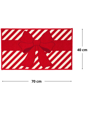 Tappeto Tina SWEDEN GNOME assortito rosso 40x70cm