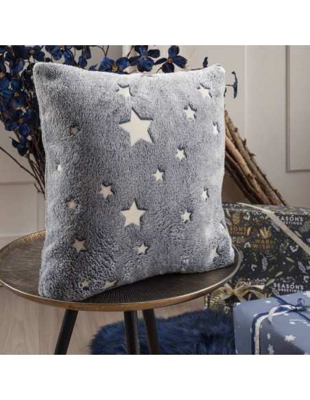 Cuscino DANISH STAR glow in the Dark 40x40cm