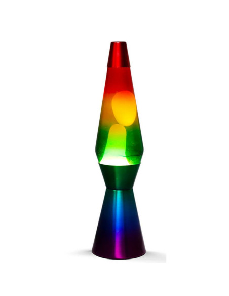 Lampada Lava 40 cm RAINBOW
