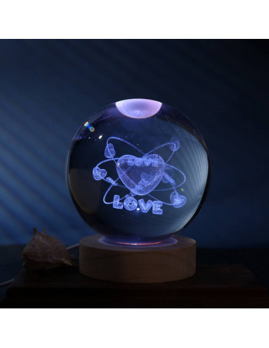 Lampada Sfera grande FOLLOW YOUR HEART
