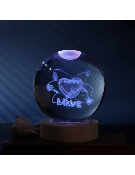 Lampada Sfera grande FOLLOW YOUR HEART
