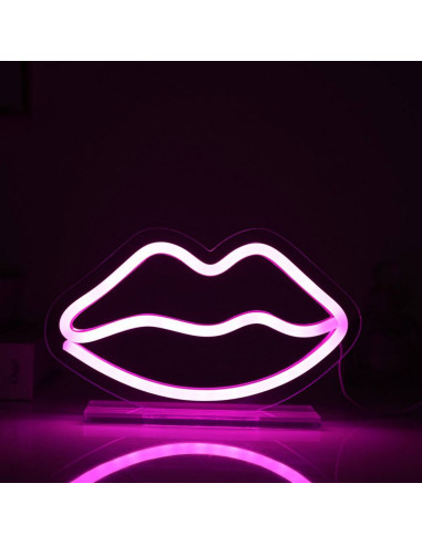 Insegna LED Labbra
