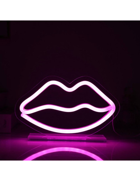 Insegna LED Labbra