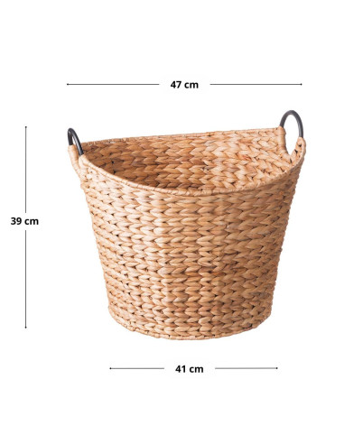 Cesto Giacinto NAIMA diam.47x41cm h.39cm