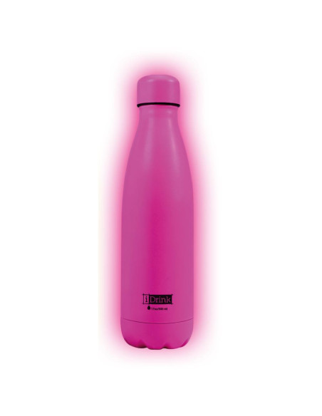 Borraccia Termica 500 ml GLOW IN THE DARK rosa
