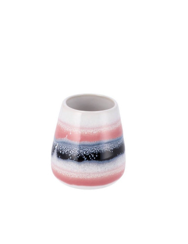 Porta spazzolino ceramica PAWEL diam.10cm h.10cm
