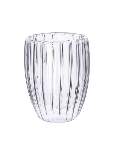 Bicchiere vetro borosilicato RIGATO 330ml
