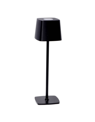 Lampada touch ricaricabile KRIS nera diam.11cm...