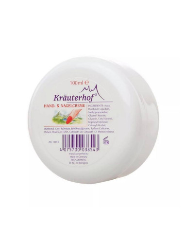 Krauterhof Crema mani con indurente unghie 100 ml.