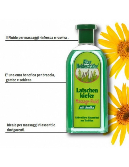 Alter Heideschafer Fluido massaggi all' arnica 500 ml.