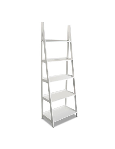Scaffale scaletta bianca
