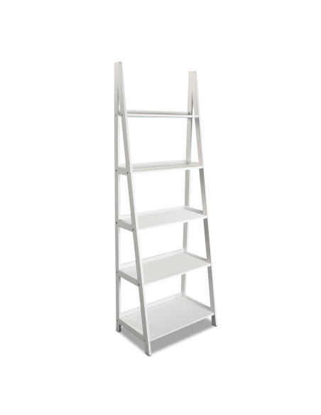 Scaffale scaletta bianca