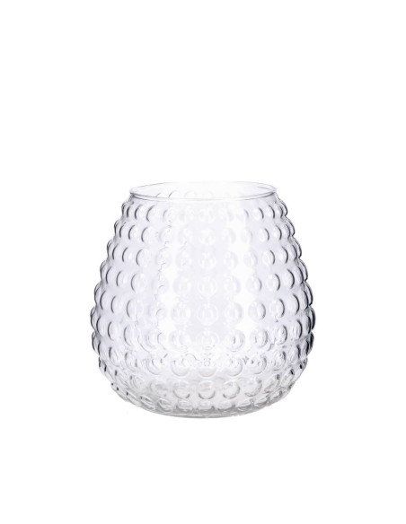 Vaso in vetro MILLS  diam.25cm h.24cm