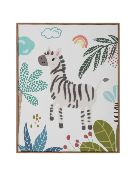 Set 3 quadri ANIMAL SELVA 40x3cm h.50cm