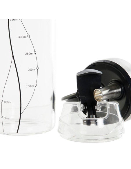 Contenitore olio-aceto 450ml borosilicato 10,5x7cm h.22cm