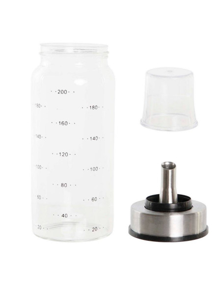 Bottiglietta 200ml olio-aceto borosilicato diam.6cm h.16,5