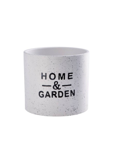 Vaso ceramica deco diam.15cm h.13cm