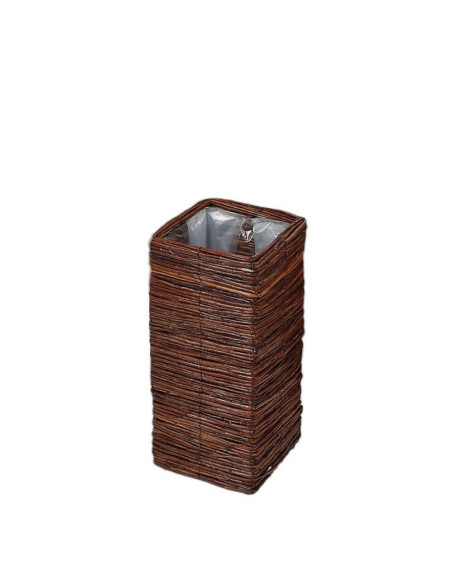 Fioriera in fibra naturale QUADRATA h.40-45-50cm