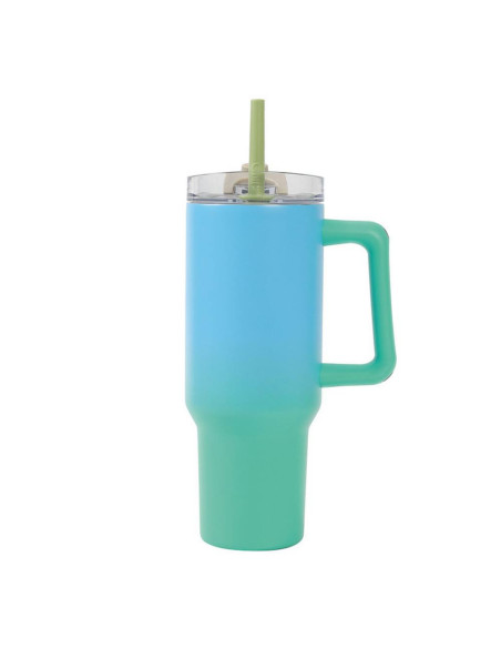 Travel Mug 1200 ml sfumata verde/azzurro