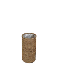 Fioriera in fibra naturale Tonda h.40-45-50cm 2