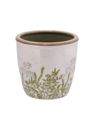 Vaso SALAS classico M ceramica diam.16cm h.16cm