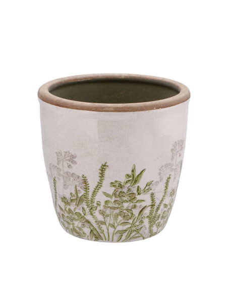 Vaso SALAS classico M ceramica diam.16cm h.16cm
