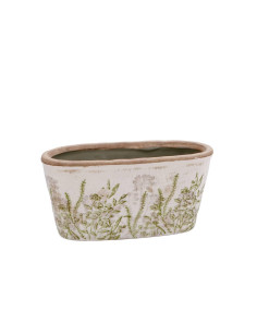 Vaso SALAS ovale S ceramica 23x11m h.10cm