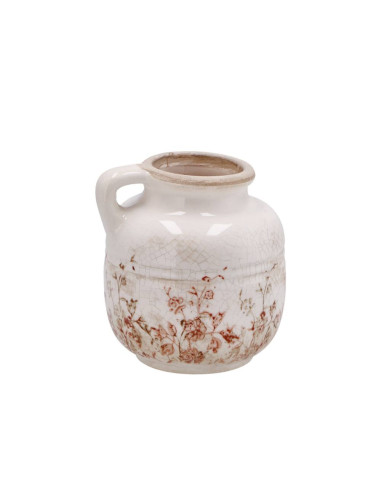 Anfora SALAS un manico ceramica 16x15cm h.16cm