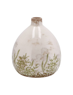 Vaso SALAS sfera allungata ceramica diam.17cm h.19,5cm