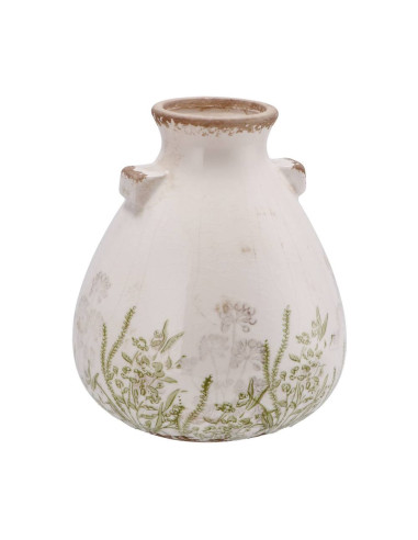 Vaso SALAS giara con manici ceramica...