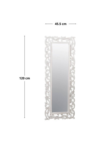 Specchio con cornice mdf 45,5cm h.120cm