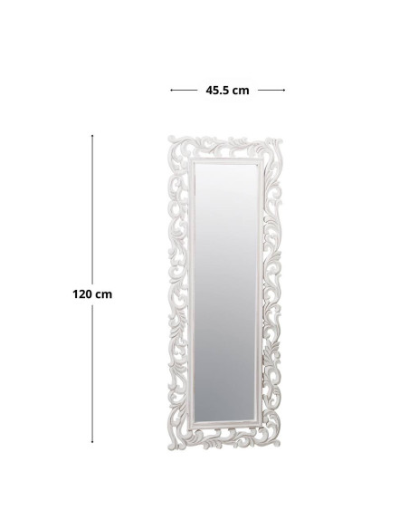 Specchio con cornice mdf 45,5cm h.120cm