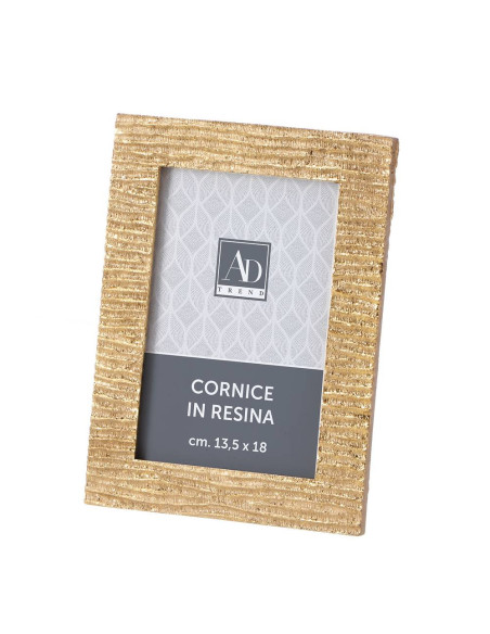 Cornice resina oro 10cm h.15cm