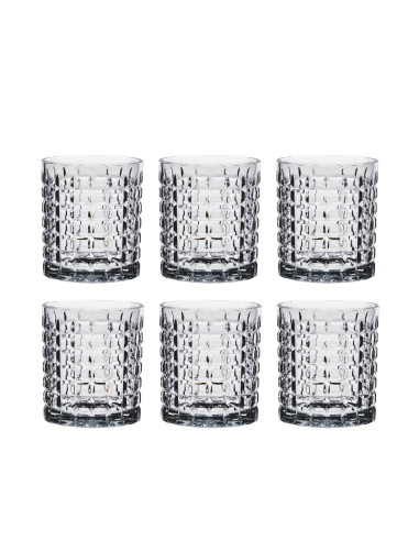 Set 6 bicchieri in vetro  LEYLA 30CL